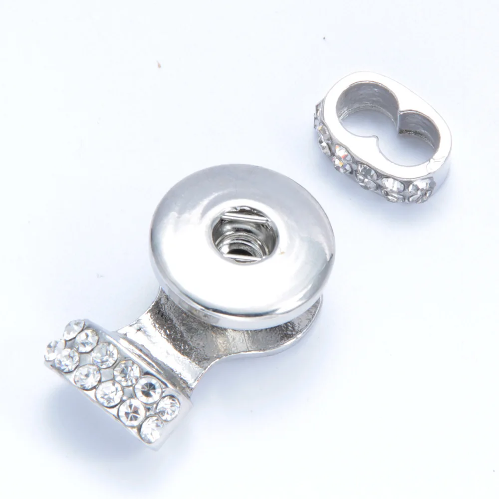 10 Sets Silver Crystal Snap Button Bracelets Connector Accessory For 18mm Button Snap Charm DIY Jewelry
10 Sets Silver Crystal Snap Button Bracelets Connector Accessory For 18mm Button Snap Charm DIY Jewelry