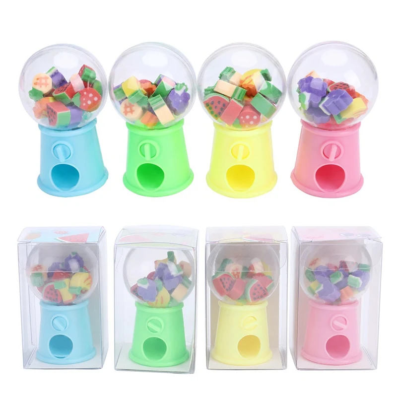 1Pcs New Creative Fruit Style Twist Machine Rubber Cartoon Eraser Children Gifts Students Small Gifts Color Random
1Pcs New Creative Fruit Style Twist Machine Rubber Cartoon Eraser Children Gifts Students Small Gifts Color Random