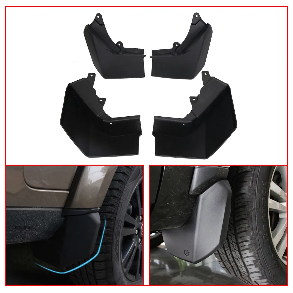 4x Mud Flaps for Land Rover LR3 Discovery 3 2005-2009 Car Exterior Front & Rear Splash Guards Mud Flap Mudguards Fender #RA019 
4x Mud Flaps for Land Rover LR3 Discovery 3 2005-2009 Car Exterior Front & Rear Splash Guards Mud Flap Mudguards Fender #RA019