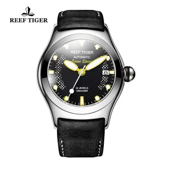 Reef Tiger/RT Sport Watches for Men Steel Big Skeleton Dial Watches Automatic Watches Leather Strap RGA704
Reef Tiger/RT Sport Watches for Men Steel Big Skeleton Dial Watches Automatic Watches Leather Strap RGA704