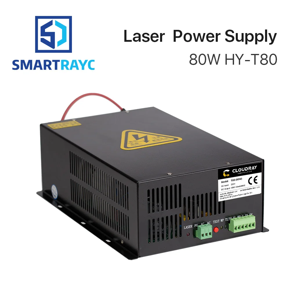 Smartrayc 80W CO2 Laser Power Supply Source for CO2 Laser Engraving Cutting Machine HY-T80
Smartrayc 80W CO2 Laser Power Supply Source for CO2 Laser Engraving Cutting Machine HY-T80