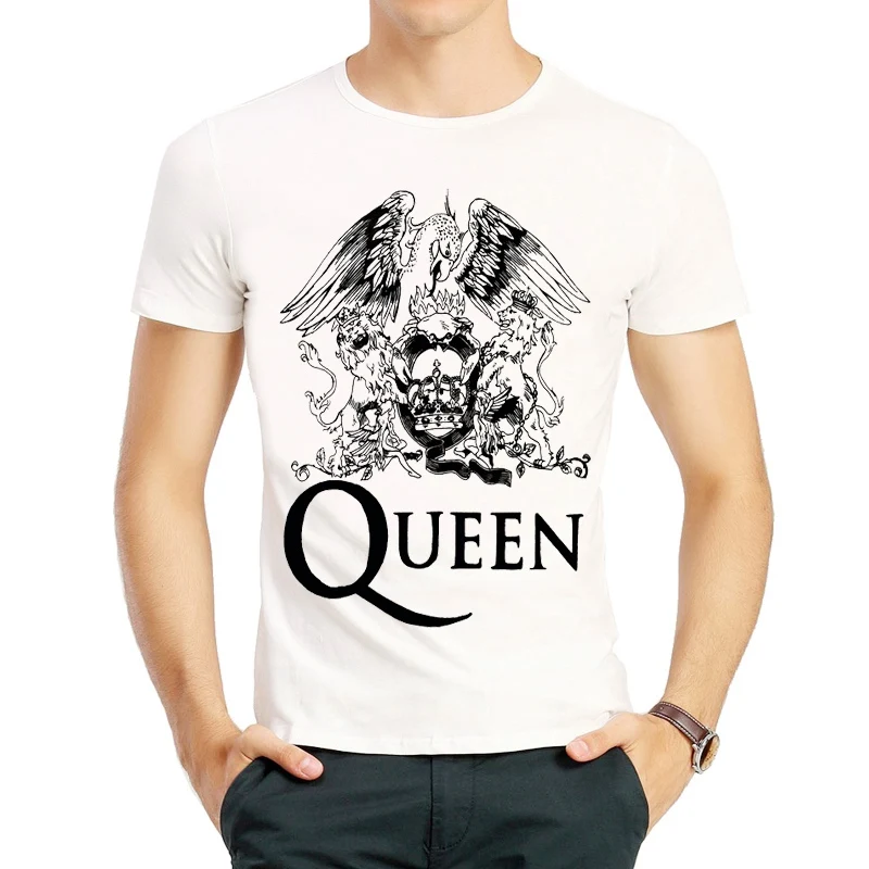 Band Queen T-Shirt Short Sleeve Teenages White Color Queen Freddie Mercury T Shirt tshirt Top Tees Casual Fans Unisex T Shirt
Band Queen T-Shirt Short Sleeve Teenages White Color Queen Freddie Mercury T Shirt tshirt Top Tees Casual Fans Unisex T Shirt