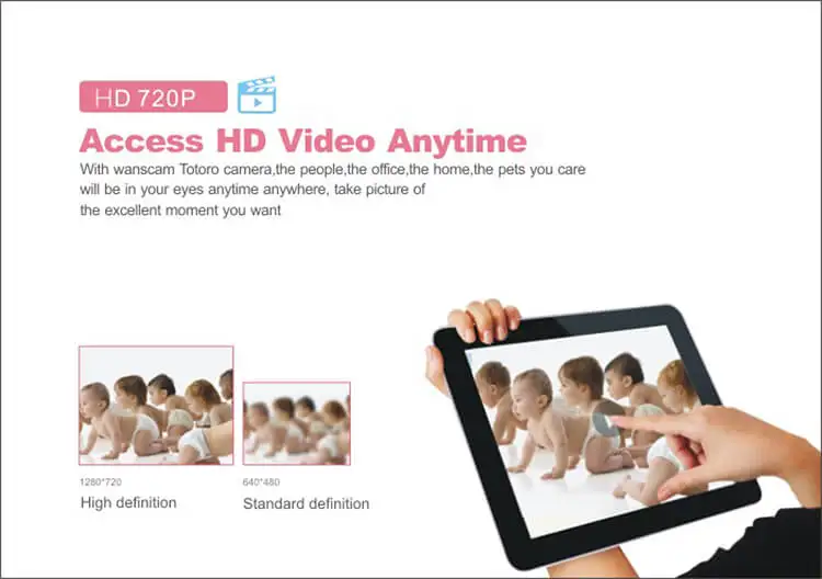 WANSCAM HW0048 WiFi 1.0MP IP Camera 3