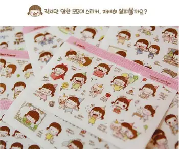 Girls Print Transparent PVC Stationery Planner Diary Stickers 20 sheet Kawaii Diary Decoration Scrapbooking Stickers
Girls Print Transparent PVC Stationery Planner Diary Stickers 20 sheet Kawaii Diary Decoration Scrapbooking Stickers