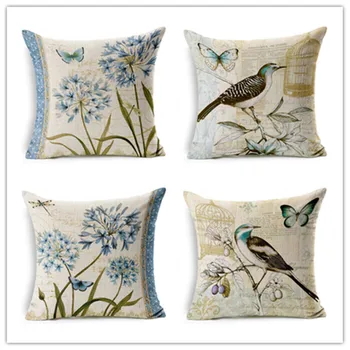High Qualtity Fashion Western Style Bird Print Cushion Decor Cojines Sofa Throw Pillow Printed Cotton Linen Square Fundas
High Qualtity Fashion Western Style Bird Print Cushion Decor Cojines Sofa Throw Pillow Printed Cotton Linen Square Fundas