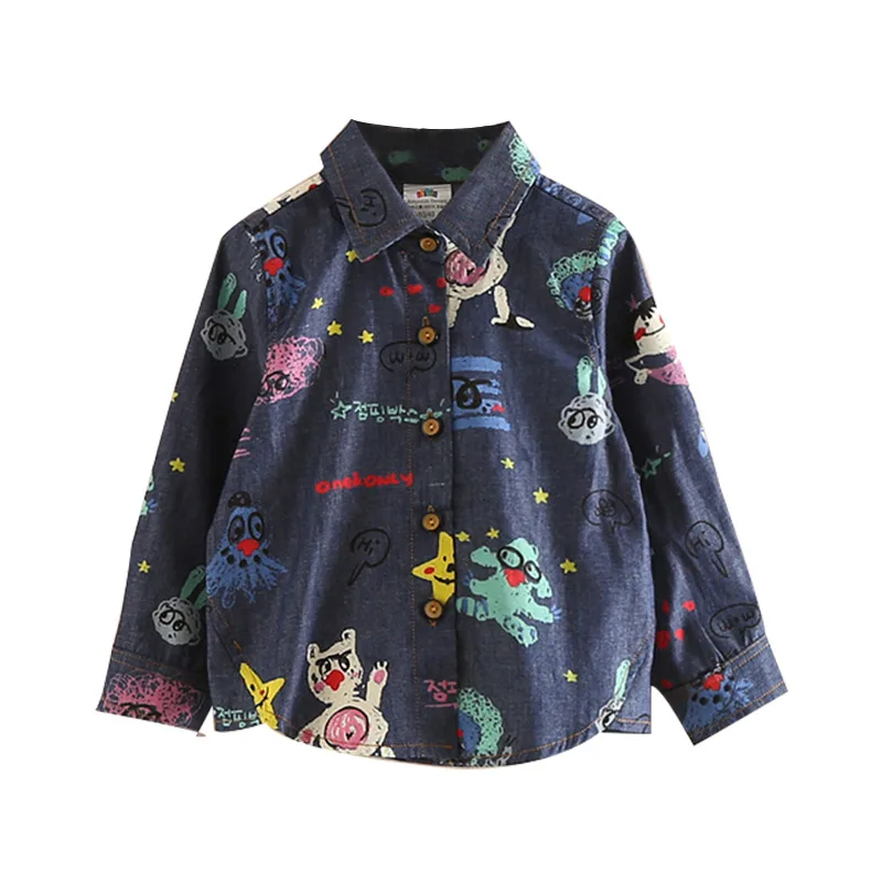Girl Clothes 2019 Spring Autumn Novelty Kids Children Clothing Long Sleeve Animal Print Demi Shirts Blouse For Baby Girls
Girl Clothes 2019 Spring Autumn Novelty Kids Children Clothing Long Sleeve Animal Print Demi Shirts Blouse For Baby Girls