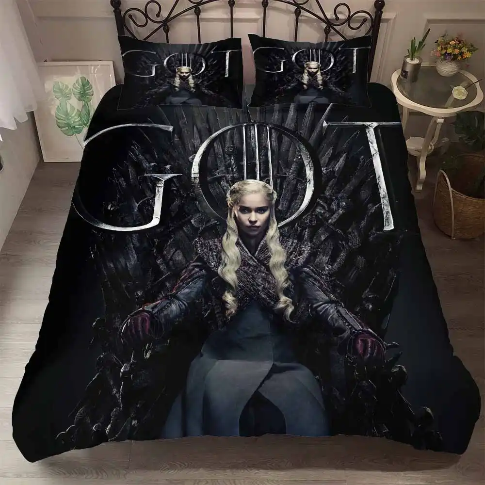 Boys Adults Dorm Home Bedding Set 3d Printed Game Character