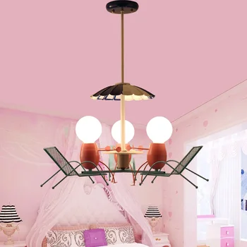 children's bedroom Cute Suspension Luminaire kid's room metal chandelier iron small doll hanging Lights novelty kid's lighting
children's bedroom Cute Suspension Luminaire kid's room metal chandelier iron small doll hanging Lights novelty kid's lighting