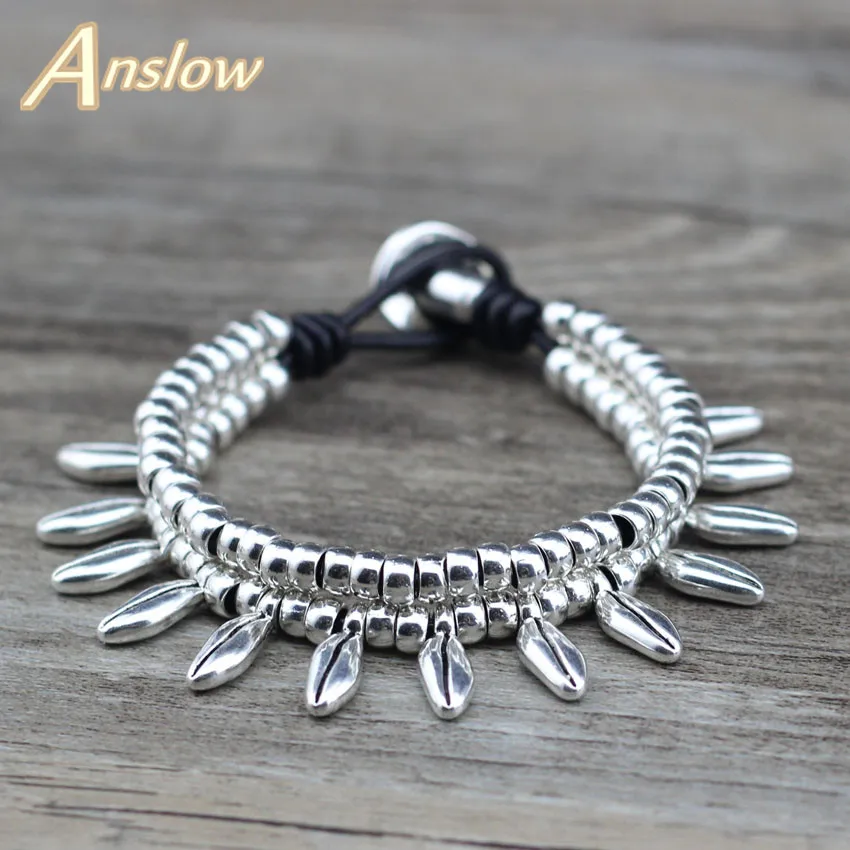 Anslow Trendy Bijoux Fashion Jewelry Wristbands Silver Plated Women's Coffee Beans Bracelet For Lady Female Friends LOW0747LB
Anslow Trendy Bijoux Fashion Jewelry Wristbands Silver Plated Women's Coffee Beans Bracelet For Lady Female Friends LOW0747LB