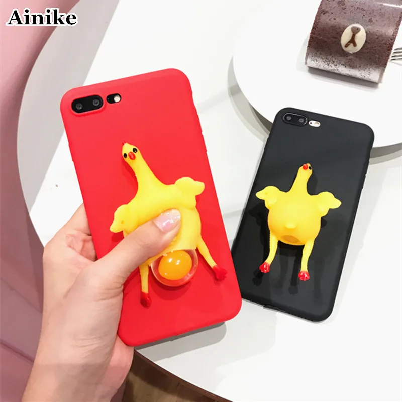 Ainike Cute Chicken Lay Egg Phone Cover For Samsung Galaxy Note5 S6 S7edge S8 S9Plus A510 A8 G360 Press Eggs Soft TPU Back Case
Ainike Cute Chicken Lay Egg Phone Cover For Samsung Galaxy Note5 S6 S7edge S8 S9Plus A510 A8 G360 Press Eggs Soft TPU Back Case