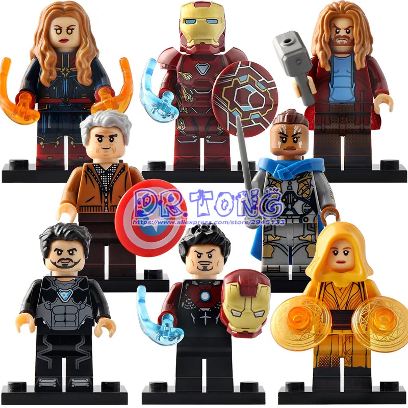Single Sale Super Heroes Avengers 4 Endgame War Machine Nebula Thor Iron Man Ancient One Building Blocks For Children Toys X0260
Single Sale Super Heroes Avengers 4 Endgame War Machine Nebula Thor Iron Man Ancient One Building Blocks For Children Toys X0260