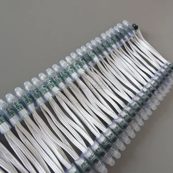 5V 18AWG wire 50pcs/string digital addressable rgb module led pixel WS2811 12mm rgb string light,all WHITE wire,waterproof IP68
5V 18AWG wire 50pcs/string digital addressable rgb module led pixel WS2811 12mm rgb string light,all WHITE wire,waterproof IP68