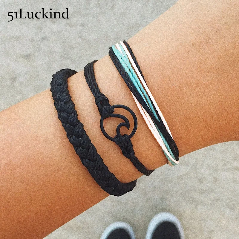 Bobo Multilayer Handmade Wave Bracelets Set For Woman Fashion Weave Rope Charm Braclet Bangles Adjustable Women Girls DIY Gifts
Bobo Multilayer Handmade Wave Bracelets Set For Woman Fashion Weave Rope Charm Braclet Bangles Adjustable Women Girls DIY Gifts