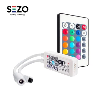 5050 RGB RGBW LED Strip Mini WiFi Light Controller Google Phone/Amazon Alexa Voice IOS/Android APP Bluetooth Controller DC5-28V
5050 RGB RGBW LED Strip Mini WiFi Light Controller Google Phone/Amazon Alexa Voice IOS/Android APP Bluetooth Controller DC5-28V