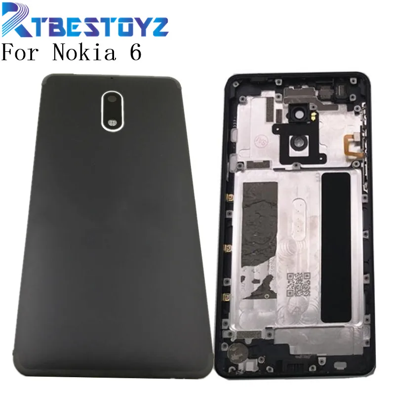 Оригинальный новый металлический задний корпус для Nokia 6 TA-1021 TA-1033 TA-1025 чехол