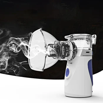 Health Care Mini Handheld portable Inhale Nebulizer silent Ultrasonic inalador nebulizador Children Adult Rechargeable Automizer
Health Care Mini Handheld portable Inhale Nebulizer silent Ultrasonic inalador nebulizador Children Adult Rechargeable Automizer