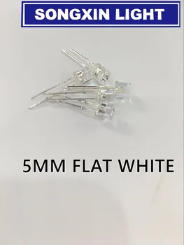 500pcs LED Diode 5mm Transparent White Ultra Bright 5 mm Flat Top Clear Lens Light Emitting Diode LED Lamp Through Hole
500pcs LED Diode 5mm Transparent White Ultra Bright 5 mm Flat Top Clear Lens Light Emitting Diode LED Lamp Through Hole
