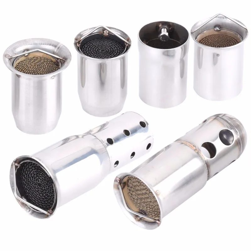 51/60mm Motorcycle Muffler Silencer Noise Sound Eliminator Exhaust DB Killer Silencer For Honda YAMAHA Kawasaki Suzuki BMW
51/60mm Motorcycle Muffler Silencer Noise Sound Eliminator Exhaust DB Killer Silencer For Honda YAMAHA Kawasaki Suzuki BMW