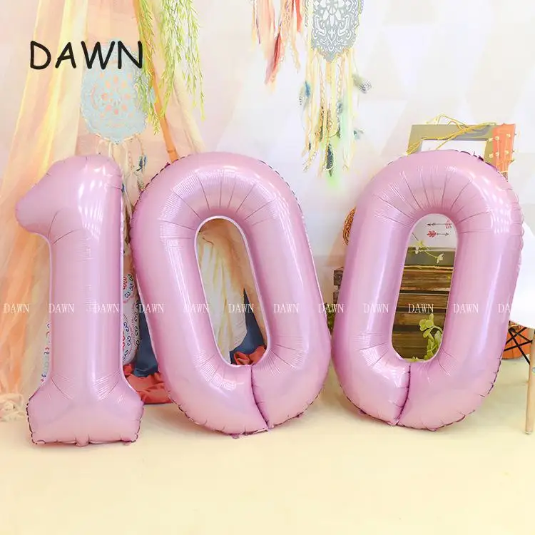Big number balloons 40 Inch Pearlescent Digital Balloon for Baby Birthday of a hundred days Party Decorations Kids Blue Pink 
Big number balloons 40 Inch Pearlescent Digital Balloon for Baby Birthday of a hundred days Party Decorations Kids Blue Pink