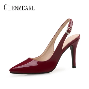 Women Pumps High Heels Shoes Leather Spring Party Shoes Woman Pointed Toe Office Lady Dress Shoes Brand Thin Heel Plus Size 2019
Women Pumps High Heels Shoes Leather Spring Party Shoes Woman Pointed Toe Office Lady Dress Shoes Brand Thin Heel Plus Size 2019