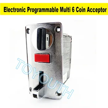 6 coin types DG600F multi Coin Acceptor Validator Reader Selector machine For Vending Machine CPU Coin Selector
6 coin types DG600F multi Coin Acceptor Validator Reader Selector machine For Vending Machine CPU Coin Selector