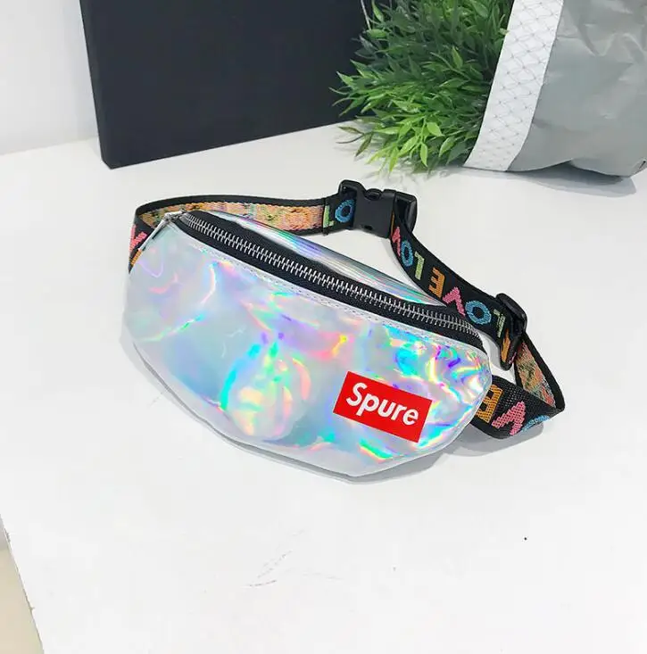 New children's pockets Waist Bags boys and girls Pack Female Belt Bag Waist Packs Laser multi-function Chest bag package
New children's pockets Waist Bags boys and girls Pack Female Belt Bag Waist Packs Laser multi-function Chest bag package