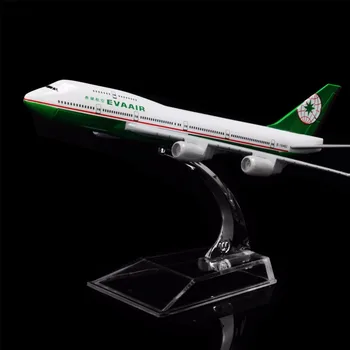 1:400 16cm EVA Airways Boeing 747 Metal Airplane Model Office Decoration Toy Gift Idea
1:400 16cm EVA Airways Boeing 747 Metal Airplane Model Office Decoration Toy Gift Idea