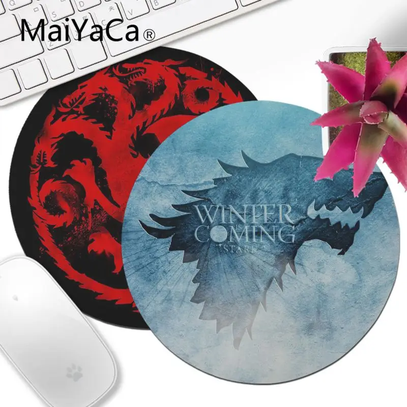 MaiYaCa Simple Design Game of Thrones logo Laptop Gaming Lockedge Mice Mousepad Comfort small round Mouse Mat Gaming Mouse pad
MaiYaCa Simple Design Game of Thrones logo Laptop Gaming Lockedge Mice Mousepad Comfort small round Mouse Mat Gaming Mouse pad