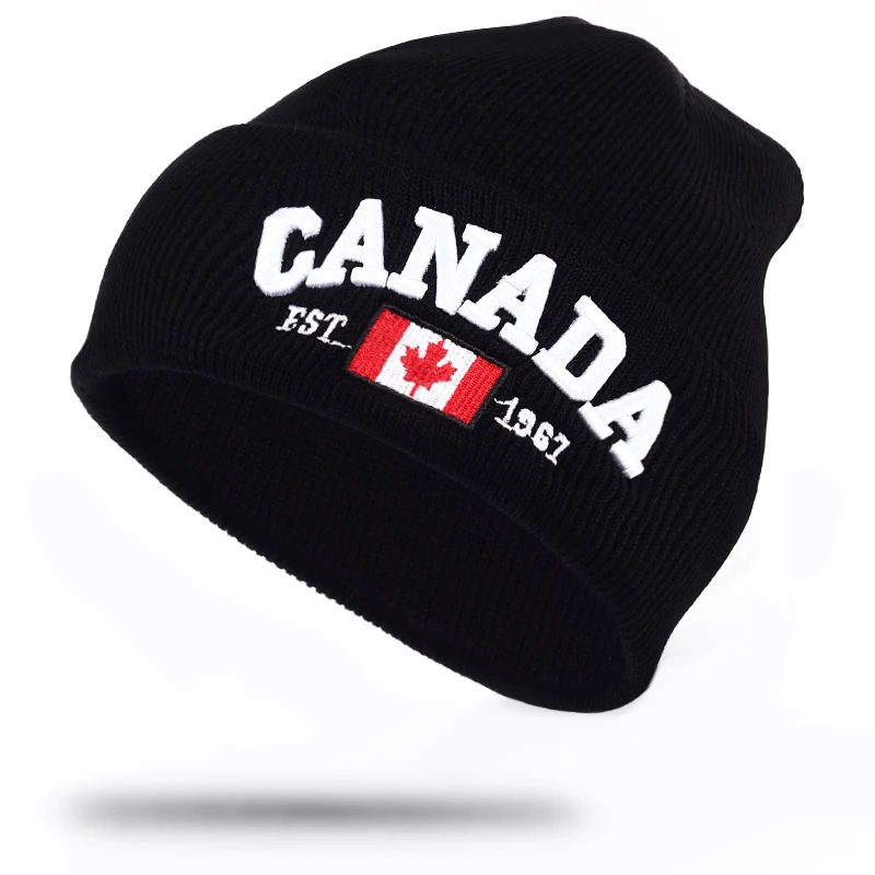 VORON New Autumn Winter Knitted hats for men Women Canada Letter embroidery Cottton Caps Autumn hat Casual Boy cap Men Hats
VORON New Autumn Winter Knitted hats for men Women Canada Letter embroidery Cottton Caps Autumn hat Casual Boy cap Men Hats