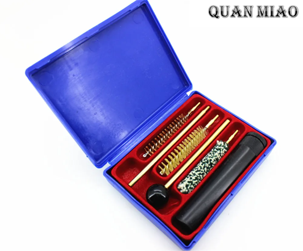 CAL: .38 357 9mm Cleaning Kit Barrel Tube Cleaner Tools Wool Bristle Bronze Brush Hunting Gun Accessories Thread 5-40
CAL: .38 357 9mm Cleaning Kit Barrel Tube Cleaner Tools Wool Bristle Bronze Brush Hunting Gun Accessories Thread 5-40
