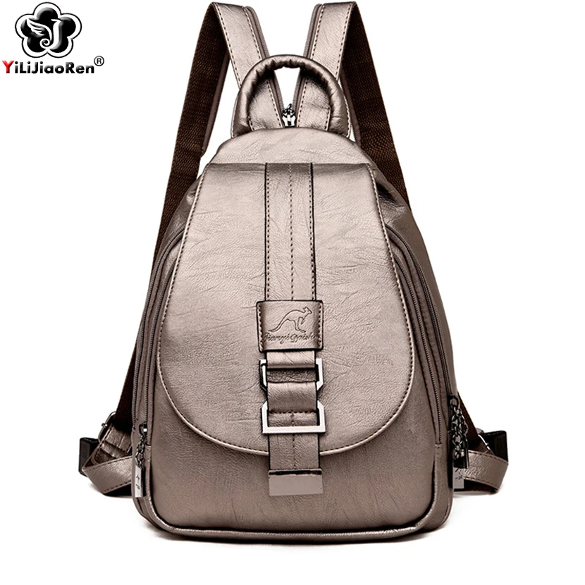 Fashion Sequin Backpack Women Luxury Brand Leather Backpack Female Large Capacity Bookbag Simple Shoulder Bags for Women Mochila
Fashion Sequin Backpack Women Luxury Brand Leather Backpack Female Large Capacity Bookbag Simple Shoulder Bags for Women Mochila