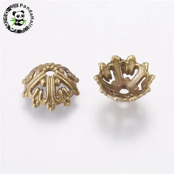 100pcs Tibetan Antique Bronze Metal Hollow Bead Caps Jewelry Flower 14x6mm hole: 2mm
100pcs Tibetan Antique Bronze Metal Hollow Bead Caps Jewelry Flower 14x6mm hole: 2mm