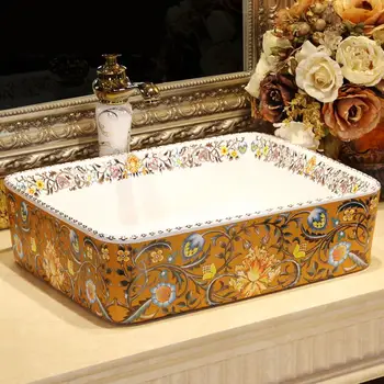 China Vintage Style Ceramic Art Basin Sink Counter Top Bathroom Sink hand rectangular ceramic wash basin bathroom sinks
China Vintage Style Ceramic Art Basin Sink Counter Top Bathroom Sink hand rectangular ceramic wash basin bathroom sinks