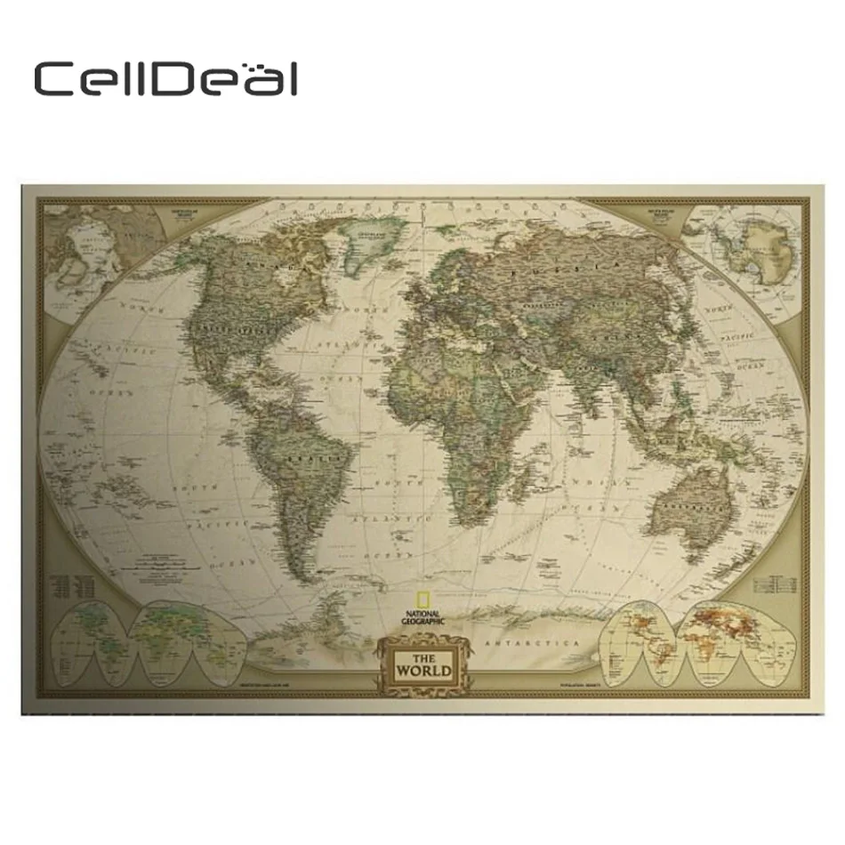CellDeal World Map Poster Wall Chart 28x18inch Retro Matte Kraft Paper Antique Poster Vintage Paper Home Decor Office Supplies
CellDeal World Map Poster Wall Chart 28x18inch Retro Matte Kraft Paper Antique Poster Vintage Paper Home Decor Office Supplies