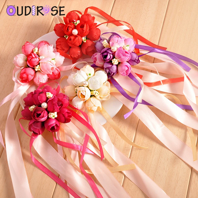 OUDIROSE Wedding Decoration Team Bride Artificial Wrist Flower Bride Shower Bachelorette Party Hen Night Mother's Day DIY Decor
OUDIROSE Wedding Decoration Team Bride Artificial Wrist Flower Bride Shower Bachelorette Party Hen Night Mother's Day DIY Decor