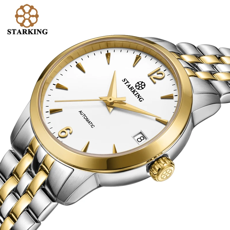 STARKING Watch Women Automatic Self-wind Analog Ladies Waterproof Stainless Steel Wrist Watch 5atm Relogio Feminino AL0194
STARKING Watch Women Automatic Self-wind Analog Ladies Waterproof Stainless Steel Wrist Watch 5atm Relogio Feminino AL0194