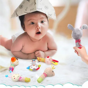 Kids Newbron Baby Rattle Cartoon Animal Shaped Hand Bells Plush Dolls Funny Gadgets Interesting Toys For Children Birthday Gift
Kids Newbron Baby Rattle Cartoon Animal Shaped Hand Bells Plush Dolls Funny Gadgets Interesting Toys For Children Birthday Gift