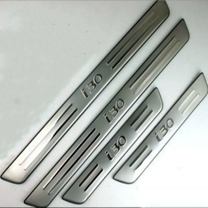 4pcs/set Stainless steel Scuff Plate/Door Sill Door For Hyundai I30 2005 -2013 | Автомобили и мотоциклы