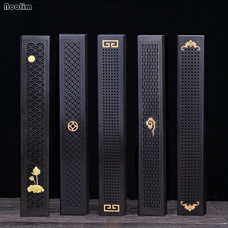 Black Wooden Incense Holder Incense Burner Traditional Chinese Type Wood Incense Burner Box Aromatherapy Censer For Home Office
Black Wooden Incense Holder Incense Burner Traditional Chinese Type Wood Incense Burner Box Aromatherapy Censer For Home Office