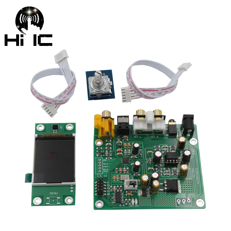 Free Shipping ES9038 Q2M I2S DSD Optical Coaxial IIS/DSD DOP 384KHz Input Decoder DAC Headphone Output Audio amplifier Board
Free Shipping ES9038 Q2M I2S DSD Optical Coaxial IIS/DSD DOP 384KHz Input Decoder DAC Headphone Output Audio amplifier Board