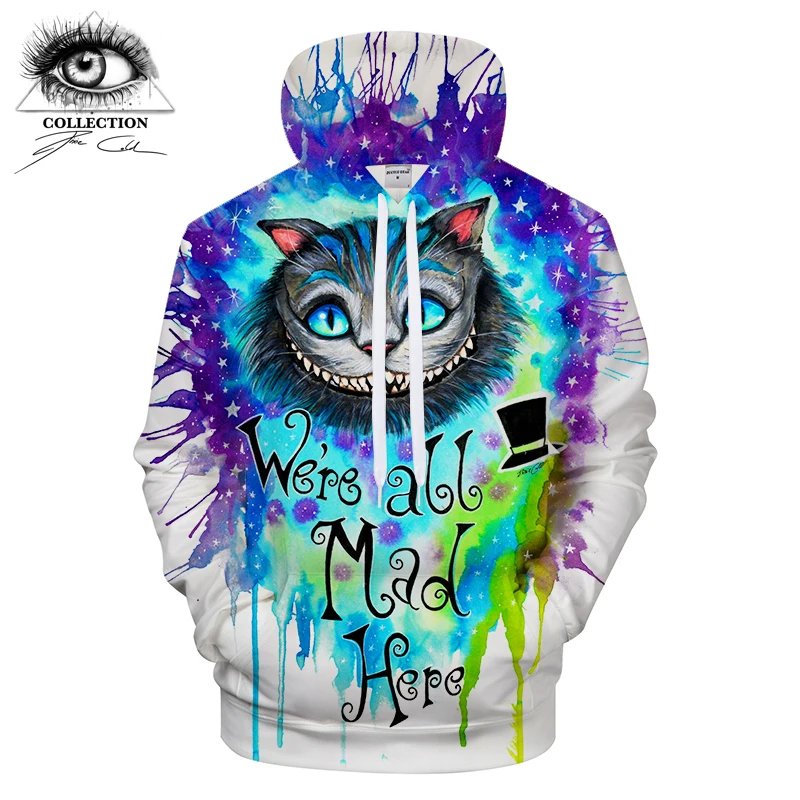 We are all mad here by Pixie cold Art Unisex Hoodie Sweatshirts Men Women Hoodies 2018 Brand Pullover Drop Ship ZOOTOP BEAR
We are all mad here by Pixie cold Art Unisex Hoodie Sweatshirts Men Women Hoodies 2018 Brand Pullover Drop Ship ZOOTOP BEAR