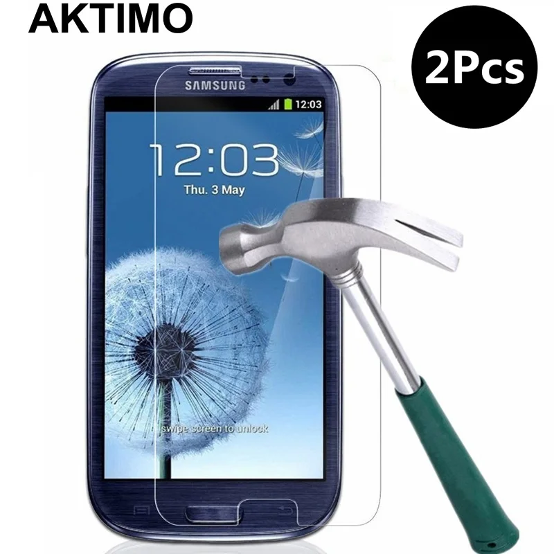 Закаленное стекло премиум класса 9H для Samsung Galaxy S3 Neo i9301 SIII I9300 Duos i9300i 2 шт./лот