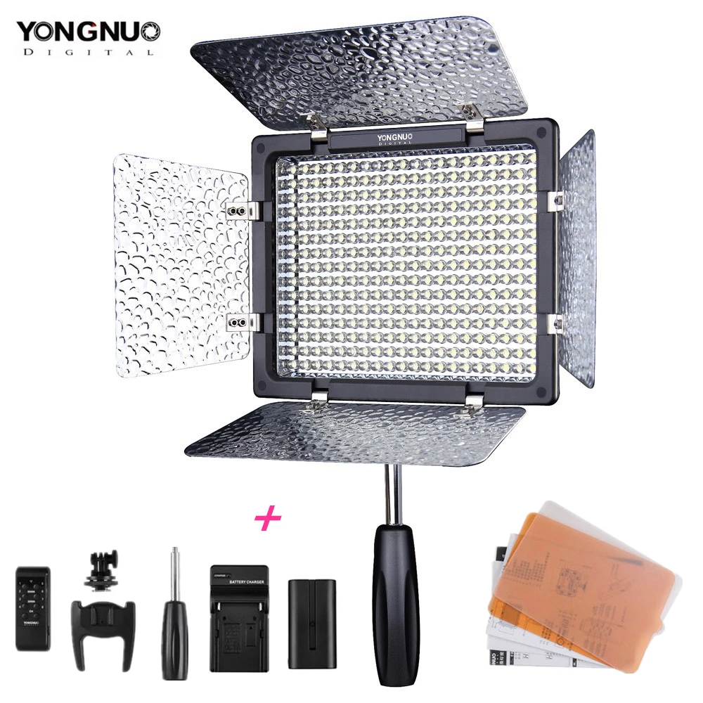 Светодиодный светильник для фотосъемки Yongnuo YN300III YN300 III 5500k умный пульт