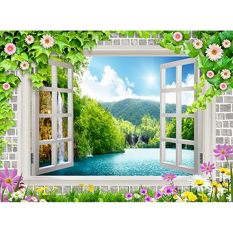 5D DIY Full Square Round Drill Diamond Painting Scenery Flower Outside Window Cross Stitch 3d Daimond Mosaic Wedding Decoration
5D DIY Full Square Round Drill Diamond Painting Scenery Flower Outside Window Cross Stitch 3d Daimond Mosaic Wedding Decoration