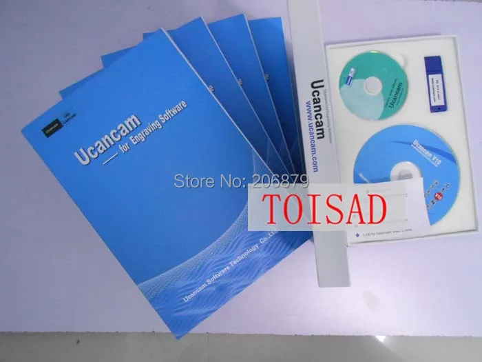 Програмное обеспечение для гравировки Turely Ucancam V10 (стандартная версия) Youcancam