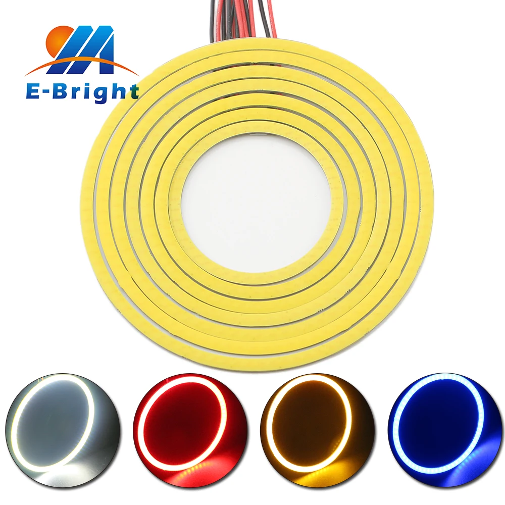 1 Pair 80mm Car Angel Eyes LED Headlight 12V Universal Waterproof Car Halo Rings With Pigtial Automotive LED Lamp Car LED Lights 
1 Pair 80mm Car Angel Eyes LED Headlight 12V Universal Waterproof Car Halo Rings With Pigtial Automotive LED Lamp Car LED Lights