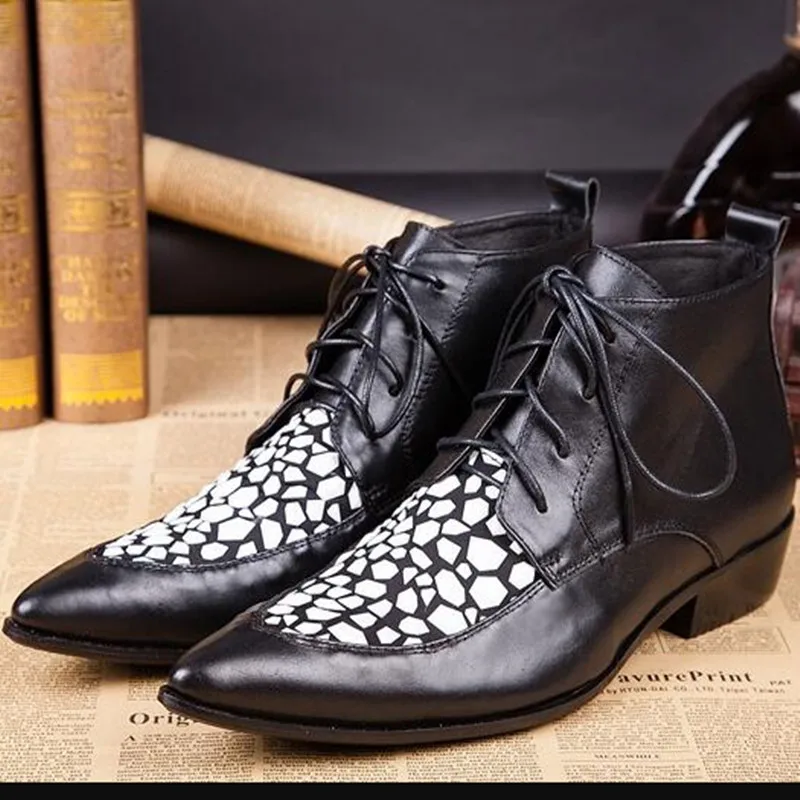 Autumn winter mens pointed toe dress work shoes genuine leather lace up army boots low thick heels military chelsea boots men
Autumn winter mens pointed toe dress work shoes genuine leather lace up army boots low thick heels military chelsea boots men