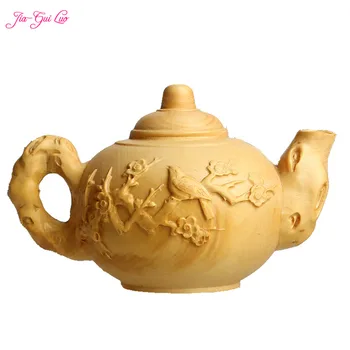 JIA-GUI LUO Boxwood sculpture decoration tea pet carving craft culture gift plant pumpkin tea pot decoration A011
JIA-GUI LUO Boxwood sculpture decoration tea pet carving craft culture gift plant pumpkin tea pot decoration A011