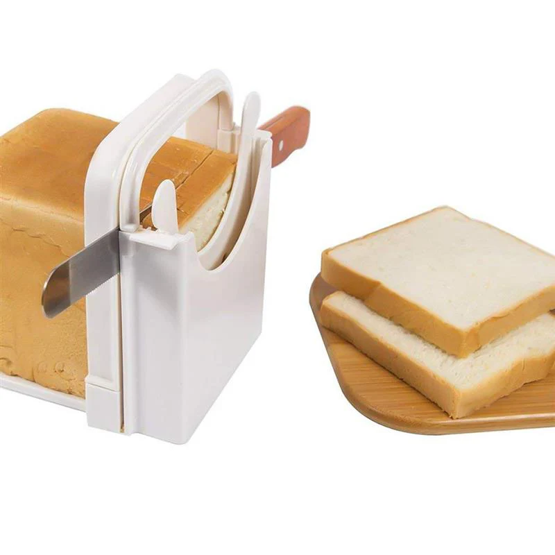 1Pc Bread Slicer Toast Cutter With Cutting Guide Sandwich Maker Slicing Machine Bread Cutter Loaf Toast Slicer Kitchen Tool
1Pc Bread Slicer Toast Cutter With Cutting Guide Sandwich Maker Slicing Machine Bread Cutter Loaf Toast Slicer Kitchen Tool