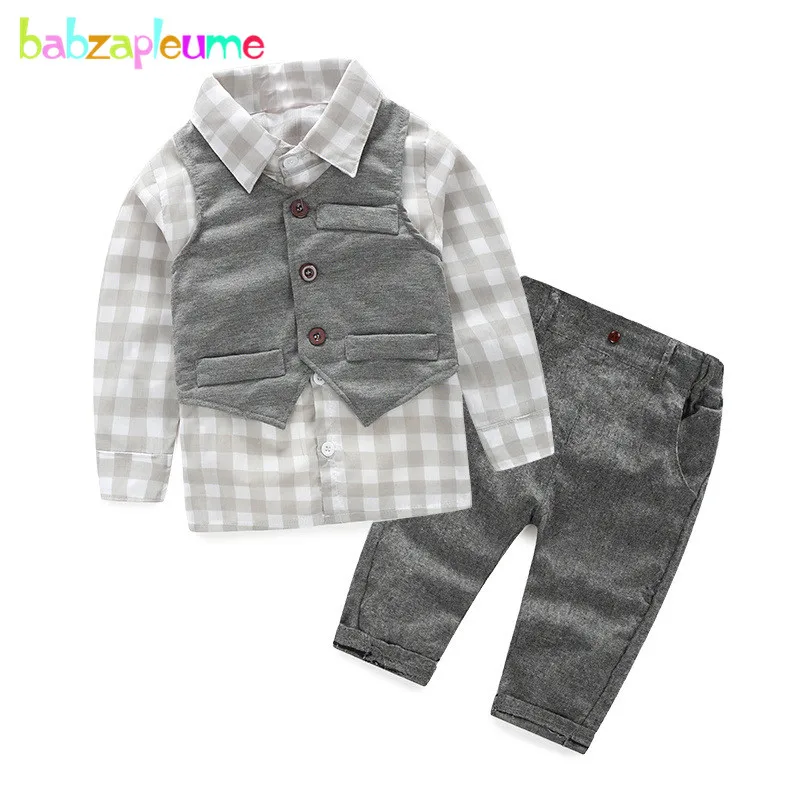 3PCS/0-18Months/Spring Autumn Newborn Suit 1st Birthday Baby Wear Boys Clothes Vest+Plaid Shirt+Pants Infant Clothing Set BC1014
3PCS/0-18Months/Spring Autumn Newborn Suit 1st Birthday Baby Wear Boys Clothes Vest+Plaid Shirt+Pants Infant Clothing Set BC1014